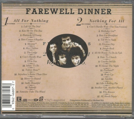 Replacements: All For Nothing/Nothing For All [2CD]