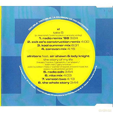 Xl: All Niters [CD]