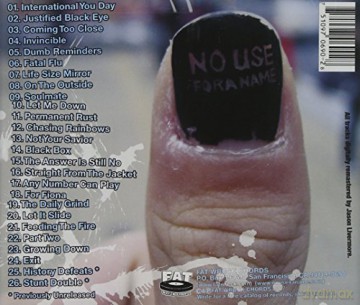 No Use for a Name: All the Best Songs [CD]