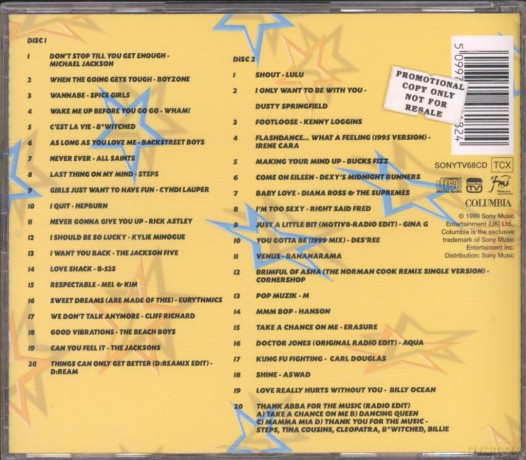 All Time Greatest Pop Alb [2CD]