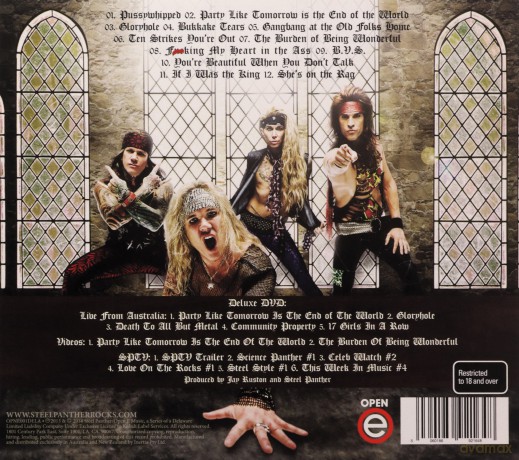 Steel Panther: All You Can Eat [CD+DVD]