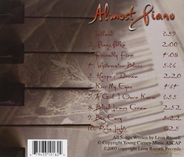Leon Russell: Almost Piano [CD]