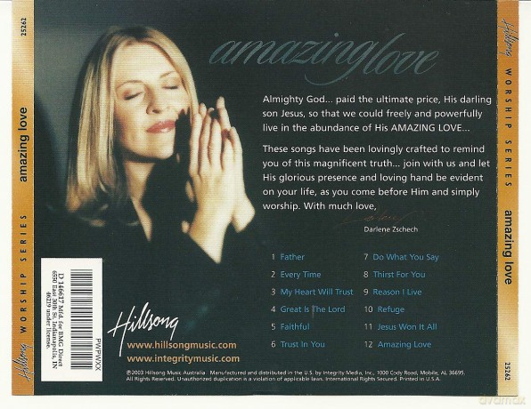 Hillsong: Amazing Love - Hillsong [CD]