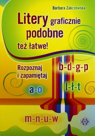 Litery graficznie podobne też łatwe! [KSIĄŻKA]