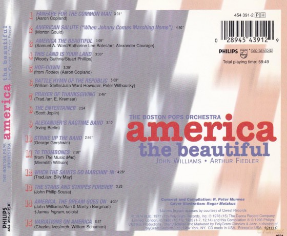 Williamsjohn: America the Beautiful [CD]