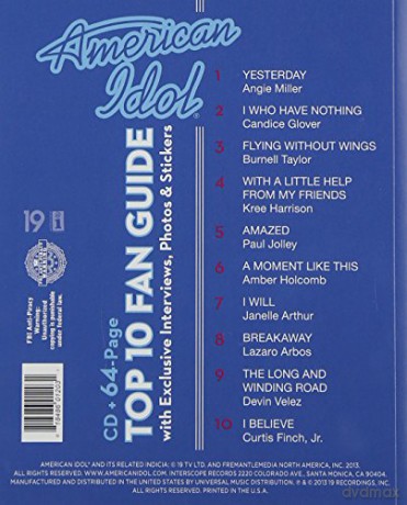 American Idol: Idols Singing Idols 'Zinepak [CD]