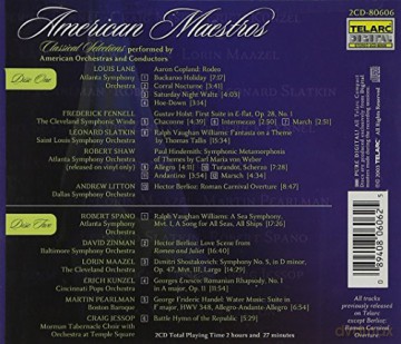American Maestros - Classical Selections Performed by American Orchestras and Conductors [2CD]