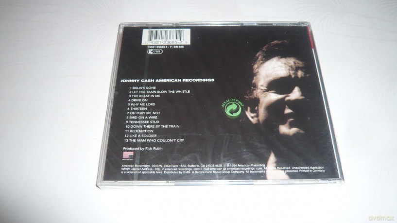 Johnny Cash: American Recordings [CD]