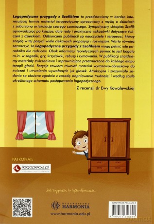 Logopedyczne przygody z Szofikiem [KSIĄŻKA]