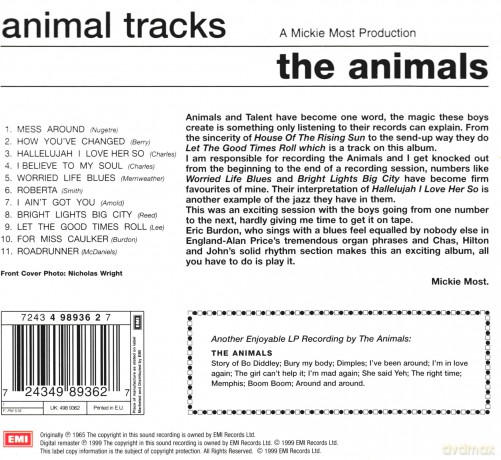Animals: Animal Tracks [CD]