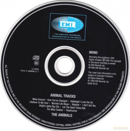 Animals: Animal Tracks [CD]