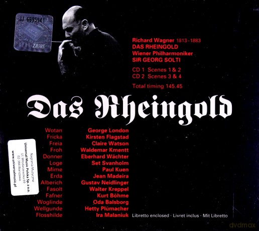 Solti: Wagner Das Rheigold [2CD]