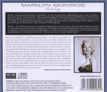 Marilyn Monroe: Anthology [CD]