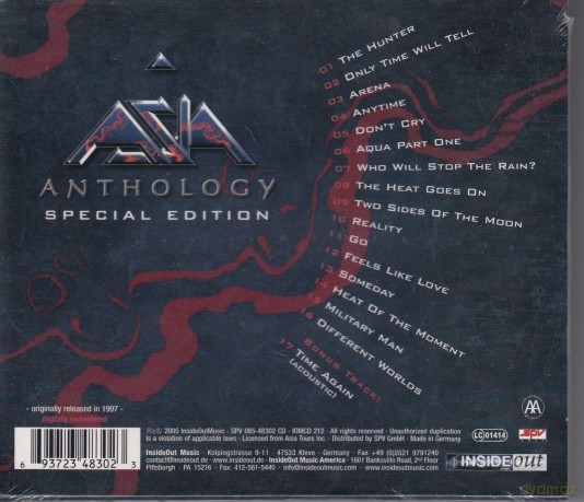 Asia: Anthology [CD]