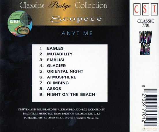 Scopece: Anytime [CD]