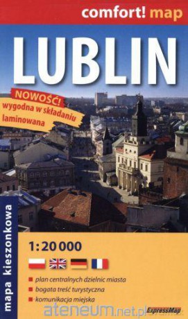 Lublin 1:20 000 kieszonkowy plan miasta [KSIĄŻKA]