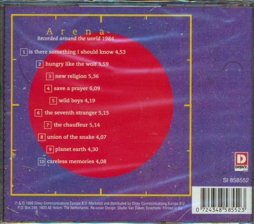Duran Duran: Arena [CD]