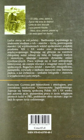 Ludzie starzy na wsi polskiej od schyłku XIX wieku [KSIĄŻKA]