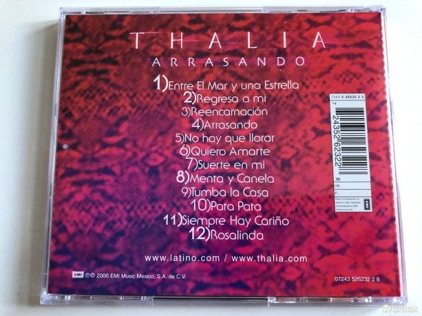 Thalia: Arrasando [CD]
