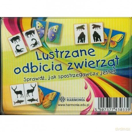 Lustrzane odbicia zwierząt Sprawdź... [ZABAWKA]