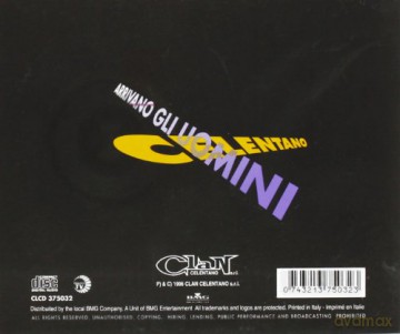 Adriano Celentano: Arrivano Gli Uomini [CD]