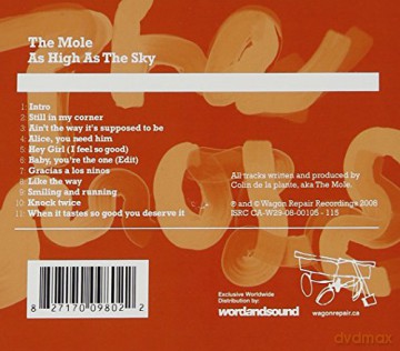 Mole: As High As The Sky [CD]