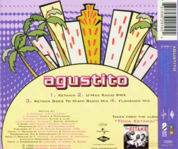 Ketama: Augustito (4 Versions, 1999/2000) [CD]