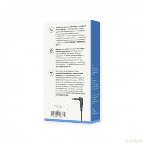 Sennheiser (Cx 80s Black) Ear Canal Con Accettazione,Chiusura Chiamata.: Auricolare [CD]