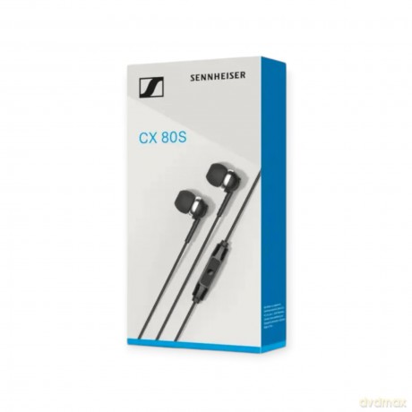 Sennheiser (Cx 80s Black) Ear Canal Con Accettazione,Chiusura Chiamata.: Auricolare [CD]