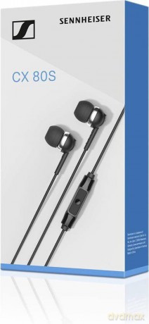 Sennheiser (Cx 80s Black) Ear Canal Con Accettazione,Chiusura Chiamata.: Auricolare [CD]