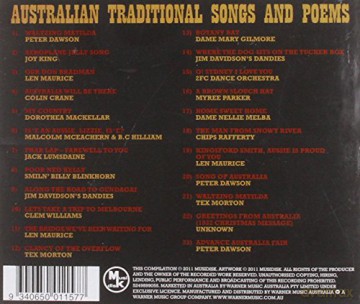 Australian Traditional Songs [CD]