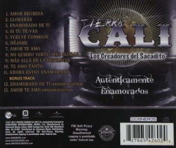 Tierra Cali: Autenticamente Enamorados [CD]