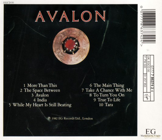 Roxy Music: Avalon [CD]