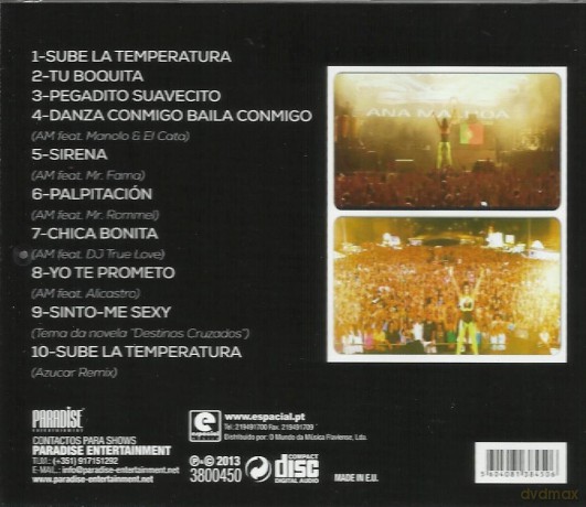 Ana Malhoa: Azucar [CD]