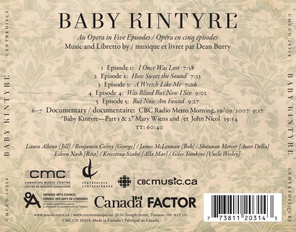 Burry: Baby Kintyre [CD]
