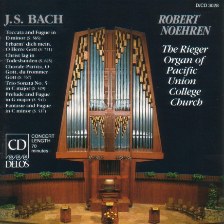 Robert Noehren: Bach - Organ Works [CD]