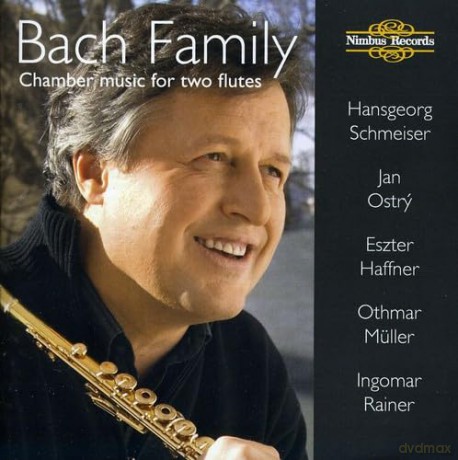 W.F. Bach: Bach Family Chamber Music for Two Flutes [CD]