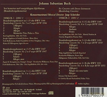 Johan Sebastian Bach: Bach: Six Brandenburg Concertos [2CD]