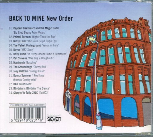 Back to Mine: New Order [CD]