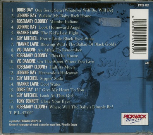 Back To The 50's [CD]