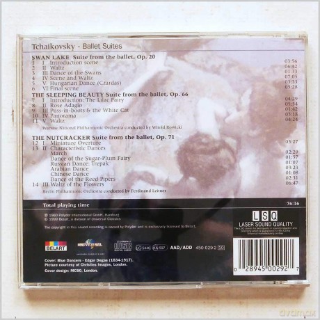 Pyotr Tchaikovsky: Ballet Suites [CD]