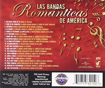 Bandas Romanticas De America [CD]
