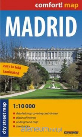 Madrid 1:10000 Mapa Midi [KSIĄŻKA]
