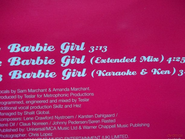 Samanda: Barbie Girl [CD]