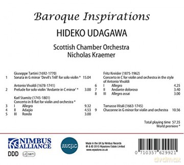 Hideko Udagawa: Baroque Inspirations [CD]