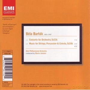 Mariss Jansons: Bartok: Concerto for Orchestra [CD]