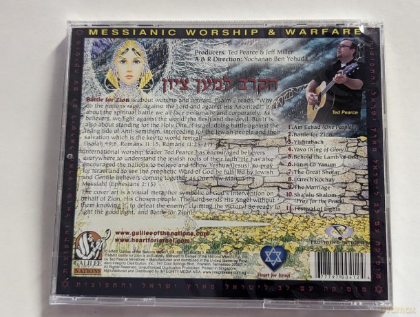 Ted Pearce: Battle For Zion [CD]