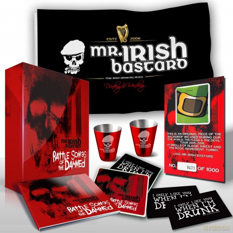 Mr Irish Bastard: Battle Songs Of The Damned -Box- [CD]