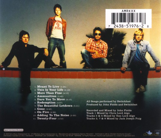 Switchfoot: Beautiful Letdown The [CD]