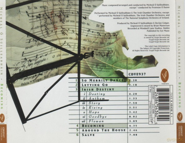 Micheal o'suilleabhain: Becoming [CD]